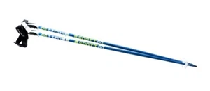 Scott US Team Issue Ski Poles Set Pair (L & R) Skiing 44" Length 110cm Blue NEW - Picture 1 of 4