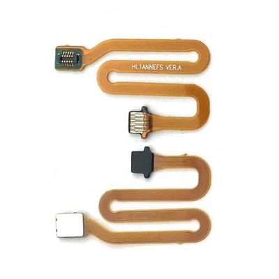 Botão Home Impressão Digital Touch Id Sensor Conector Cabo Flexível Para Huawei P20 Lite - Imagem 1 de 3