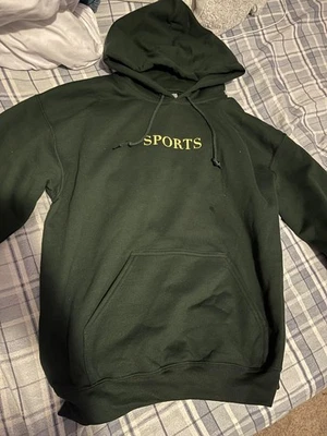 Deportes - Moderna Sudadera con Capucha de Béisbol Camisa Negra Todas las Tallas BS91 Foto 1 de 2