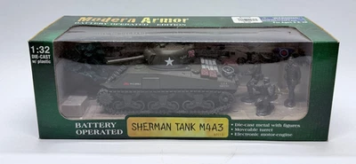 Armadura moderna / Tanque Sherman M4A3 / Funciona con pilas / Caja original Foto 1 de 4