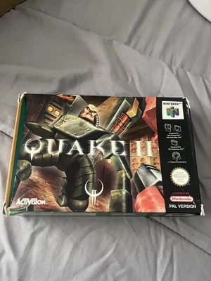 Quake 2 with Box and Game Manual for Nintendo 64 – PAL/Australia - Image 1 of 4