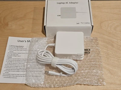 NEW 65W Laptop Charger Type USB-C Wall Adapter & FREE SHIPPING - Image 1 of 4