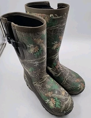 Cabela's Men's Scent-Free Rubber Boots - TrueTimber Kanati, Sz 11M - (M3-A2) - Image 1 of 4