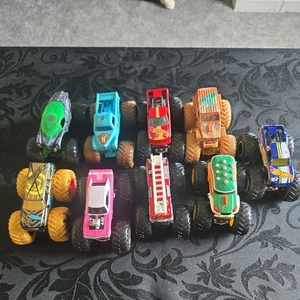 Monster Jam Trucks Bundle X9 - Picture 1 of 11