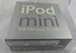 Genuine Apple iPod Mini 4 GB 2nd Generation - Silver (P9958LL/A) - Picture 1 of 3