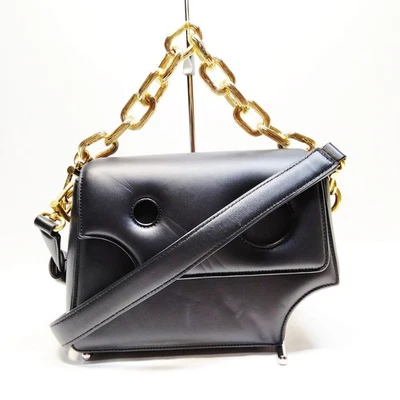 NO TARIFF Off-White Hand Bag Black Leather 4486065 - Image 1 of 4