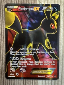 Umbreon EX - 119/124 - Pokemon Fates Collide Full Art Ultra Rare Card LP - Picture 1 of 6