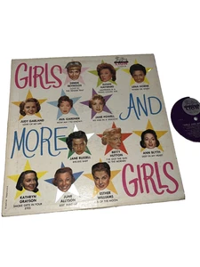 GIRLS AND MORE GIRLS-12 OF HOLLYWOOD' S FAVORITE LADY ENTERTAINERS-LION RECORDS - Picture 1 of 4