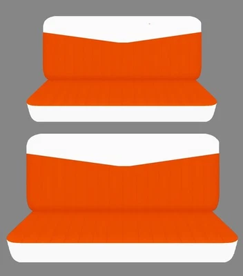 Fits 1949 to 1964 Oldsmobile 88 4 Door Front and Rear bench seat covers cotton - Image 1 of 4