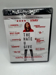 The Hate You Give 4k NEW IN PLASTIC! - Imagen 1 de 2