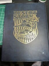 1991 Complete Set Operation Yellow Ribbon Desert Storm Trading Cards & CardAlbum