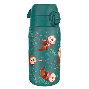 Leak Proof Kids Water Bottle, Stainless Steel, Otters, 400ml (13oz) - Picture 1 of 7