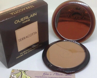 GUERLAIN PARIS TERRACOTTA LA POUDRE BRONZANTE/BRONZING POWDER 07 DEEP GOLDEN TAN - Image 1 of 4