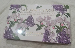 Seraphine Botanicals Sakura + Sage Vegan Eyeshadow/ Blush Palette NIB AUTHENTIC - Picture 1 of 1