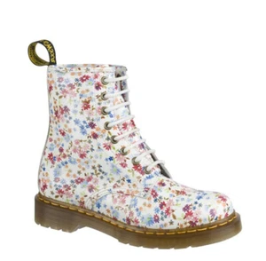Dr Martens Doc 8 Agujeros 1460 Lottie Blanco Mini Tydee - Imagen 1 de 1