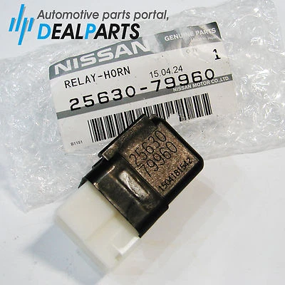 Genuine Nissan Horn Relay 25630-79960 for Infiniti Nissan - Image 1 of 4