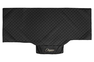 LKW Kunstleder Tagesdecke Bettbezug Bettdecke für VOLVO FH 4 FH4 13-19 SCHWARZ - Bild 1 von 3