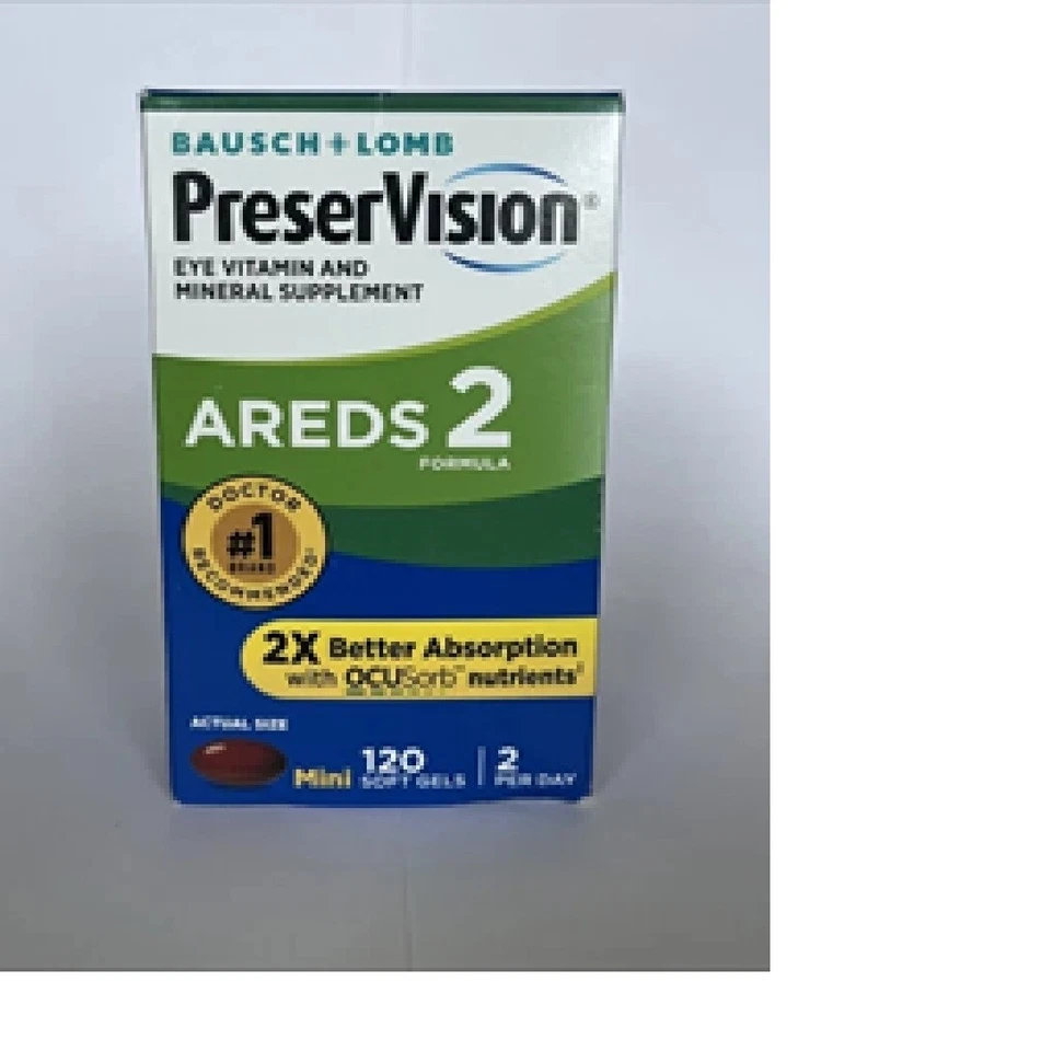 PreserVision AREDS 2 Fórmula, 120 Mini Geles Blandos caducidad 10/2026 - VITAMINA PARA OJOS Foto 1 de 1