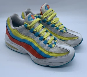 Nike Air Max 95 GS "Summer Pack" Blue Fury/Summit White CK0055-400 Youth Sz 7Y - Picture 1 of 5
