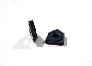 4 pcs, HARROUN, HFHC5001 TA4 .500 FLAT BOTTOM CARBIDE INSERTS F1815 - Picture 1 of 5