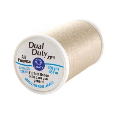 jbr1065 Dual Duty XP Thread 500yds - Ecru - Image 1 of 4