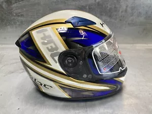 NEW! KBC Racing Motorcycle Helmet, Moto Design VR-4R STAR Series Medium - Picture 1 of 8