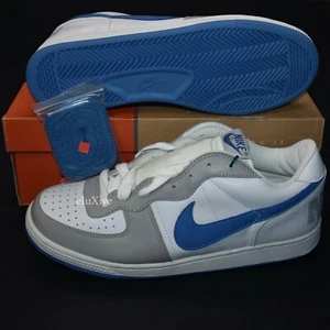 NWT Nike Terminator Low 2004 White Gray Varsity Blue Men 10.5 Women 12 AUTHENTIC - Picture 1 of 10