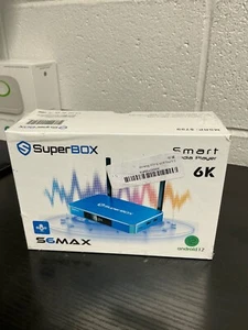 New SuperBox S6 Max Streaming Media Player 6K WiFi 6 - Picture 1 of 3