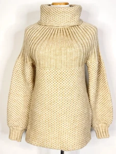 Queens Way to Fashion Damen Größe L Pullover Vintage 70’s Hippie Large Strick - Bild 1 von 8