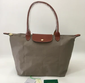 Bolso de Mano LONGCHAMP Le Pliage Original L Turtledove - Lona Reciclada Nuevo - Imagen 1 de 10