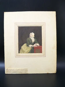 1833 Antique Sarah Malcolm Portrait by John Hogarth Original Engraving Print - Picture 1 of 10