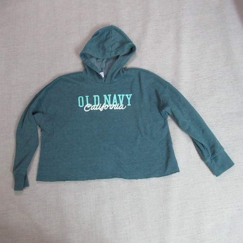 VETEMENTS Felpa con cappuccio Oldy Navyina bambin ta XL 16 14 16 verdever pull logoped crop