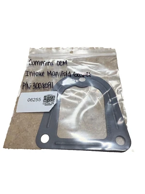 Cummins OEM Intake Manifold Gasket P/N: 3008591 QTY:3 - Image 1 of 3