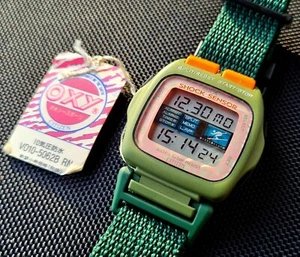 VERY RARE VINTAGE CITIZEN Digital WATCH D131-314506 Shock Sensor NOS TAG - Picture 1 of 9