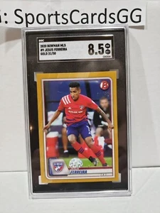 2020 Bowman MLS Jesus Ferreira Gold /50 Rookie #9 FC Dallas USMNT soccer SGC 8.5 - Picture 1 of 2