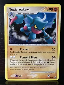 Pokémon TCG Toxicroak Arceus 11/99 Holo Holo Rare - Picture 1 of 2