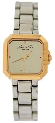 Kenneth Cole KCW4012 Quadrato Viso Acciaio Inox Orologio da Donna - Immagine 1 di 2