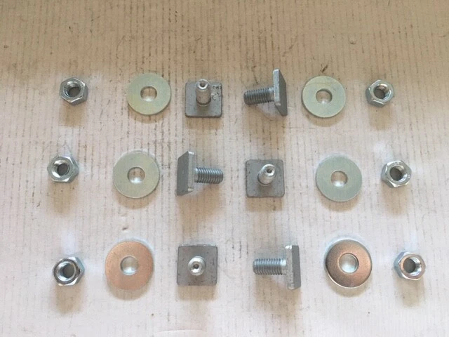 BULLONI 6 PEZZI FISSAGGIO PARAURTI ANTERIORE POSTERIORE FIAT PANDA DAL 1986/2002 - Image 1 of 1