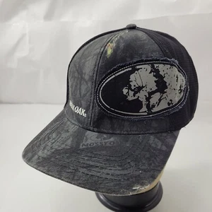 Mossy Oak Men's Fitted Cap Hat Black/Gray Size S/M - Picture 1 of 10