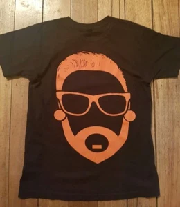 MEMPHIS MAY FIRE T Shirt Sz M Black + Orange Graphics - Cartoon Face Matty  - Bild 1 von 8