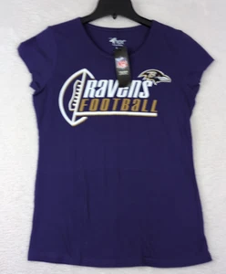 Baltimore Ravens NFL G-III 4her Women's Graphic T-Shirt Purple Large New - Picture 1 of 6