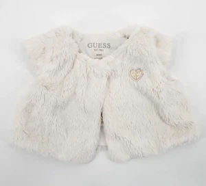Guess Mädchen Kuschelige Kurze Weste Bolero in Gr. 68/74 (6-9 Monate) - Bild 1 von 5