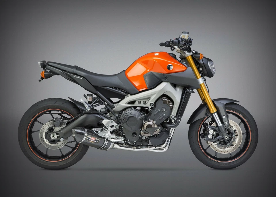 Sistema de escape completo Yoshimura Yamaha FZ-09 2014 2015 2016 2017 2018 2019 2020 Foto 1 de 4