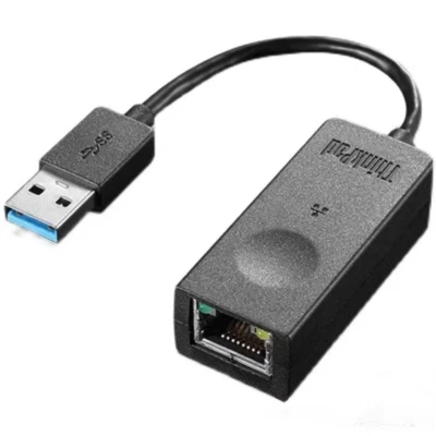 Genuine Lenovo ThinkPad USB 3.0 to RJ45 Ethernet Adapter Cable For Pc Laptop - Image 1 of 3