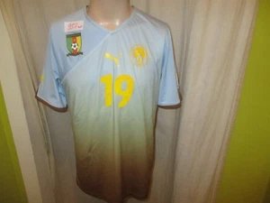 Kamerun,Cameroon "FECA FOOT" Nr.957 Puma Matchworn Trikot 2012/13 + Nr.19 Gr.XL - Bild 1 von 8