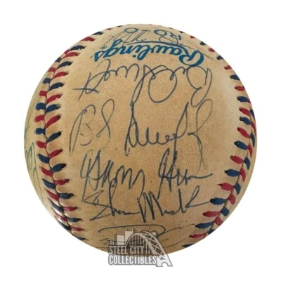 1984 United States Olympic Team Autographed Olympiad Game Ball -JSA LOA (Y45755) - Image 1 of 4