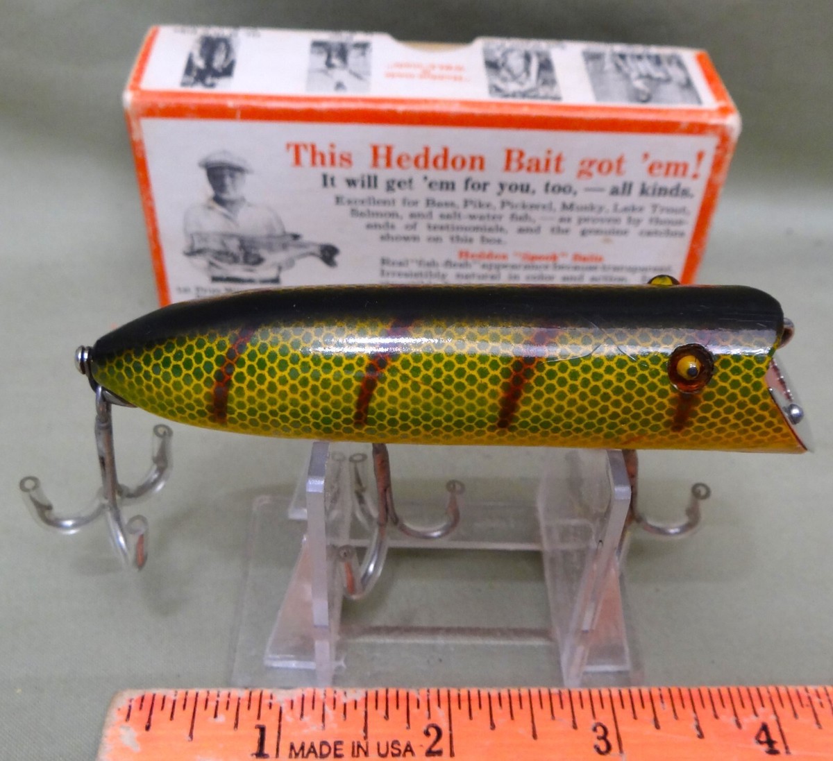 Heddon Bass Wooden Vintage Fishing Lures for sale | eBay Heddon Bass Wooden Vintage Fishing Lures for sale | eBay