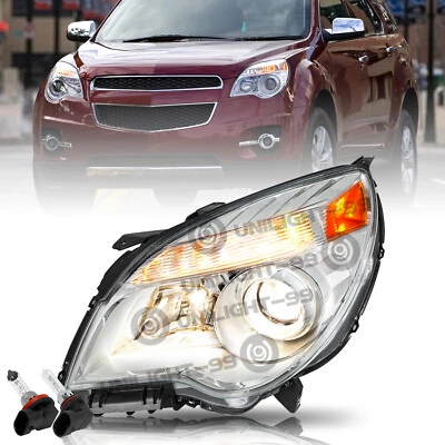 for 2010-2015 Chevy Equinox Projector Halogen Headlight Left Driver Side w/Bulbs - Image 1 of 4
