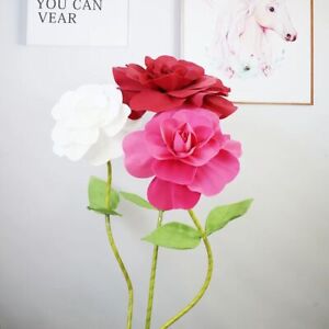 Photo Props Artificial Rose Flower Giant Handmade Flowers