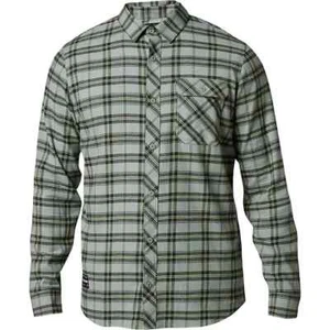 New Fox Racing Boedi Long Sleeve Flannel Shirt, Small, Eucalyptus Green - Bild 1 von 5